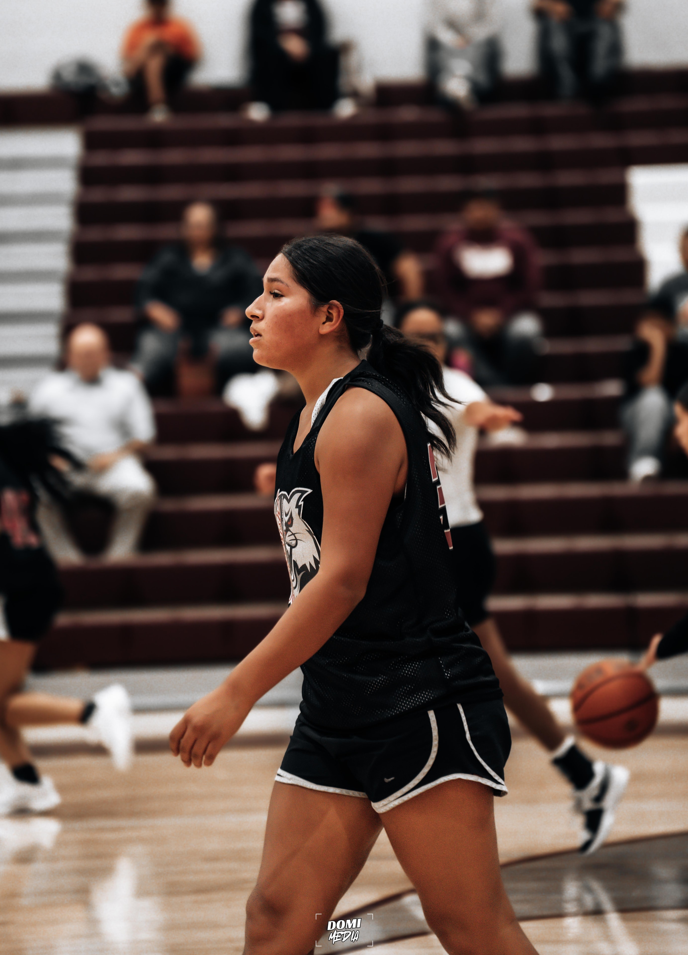 Basketball player portrait
